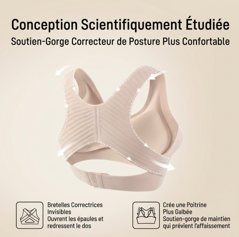 Soutien gorge de correction posturale