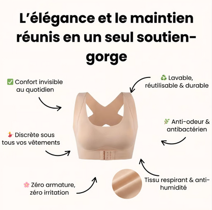 Soutien gorge de correction posturale